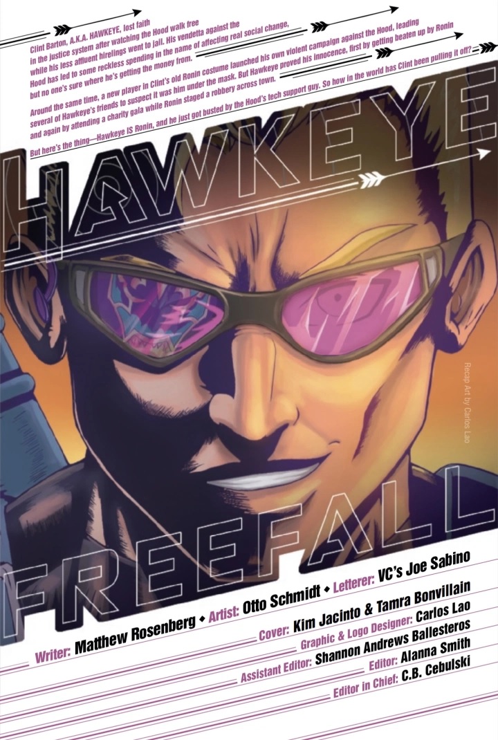 Hawkeye Freefall #3