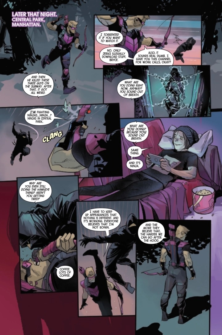 Hawkeye Freefall #3 pg2